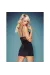 Chemise & Tanga schwarz 810-Che-1 von Obsessive