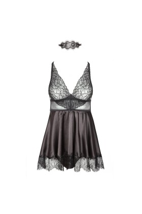 Eve Chemise Schwarz von Beauty Night Fashion kaufen | Fesselliebe