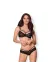 2er Set Schwarz 860-Set-1 von Obsessive