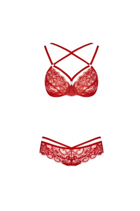2er Set rot 860-Set-3 von Obsessive kaufen | Fesselliebe