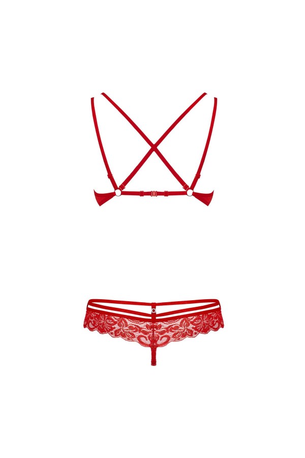 2er Set rot 860-Set-3 von Obsessive kaufen | Fesselliebe