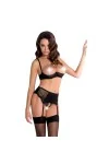 Clarisse Set mit Ouvert Bra Schwarz von Casmir kaufen - Fesselliebe