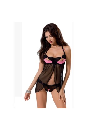 Praline Chemise schwarz von Passion-Exklusiv kaufen | Fesselliebe