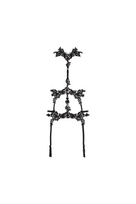 Set schwarz V-8346 von Axami kaufen | Fesselliebe