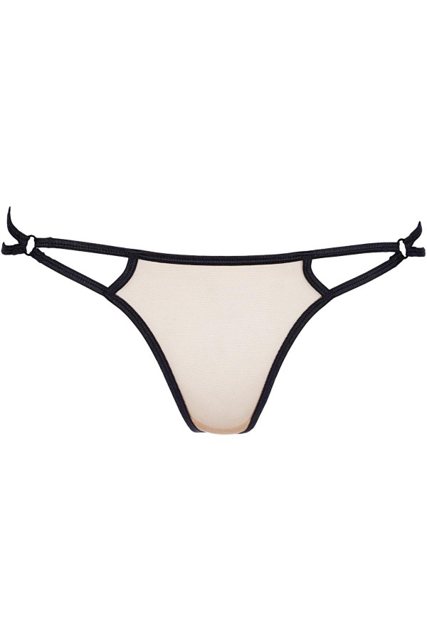 String beige-schwarz V-8848 von Axami kaufen | Fesselliebe
