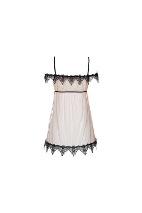 Babydoll & String beige V-8919 von Axami kaufen | Fesselliebe