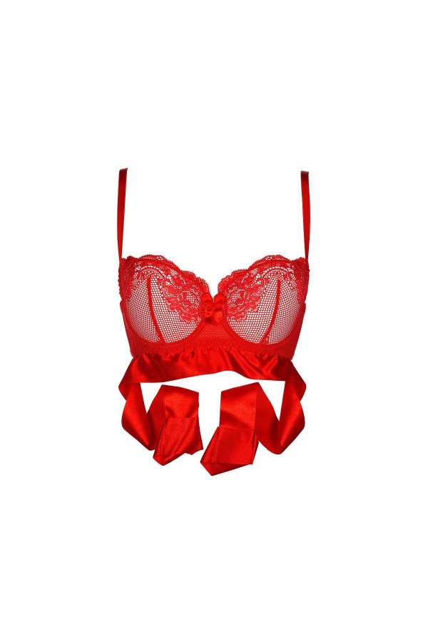 BH rot V-8881 von Axami kaufen | Fesselliebe