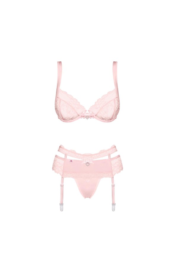 Heartina 3er Set Pink von Obsessive kaufen | Fesselliebe