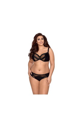 Plus Size BH schwarz V-8451 von Axami kaufen | Fesselliebe