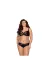 Plus Size Bh Schwarz V-8451 von Axami