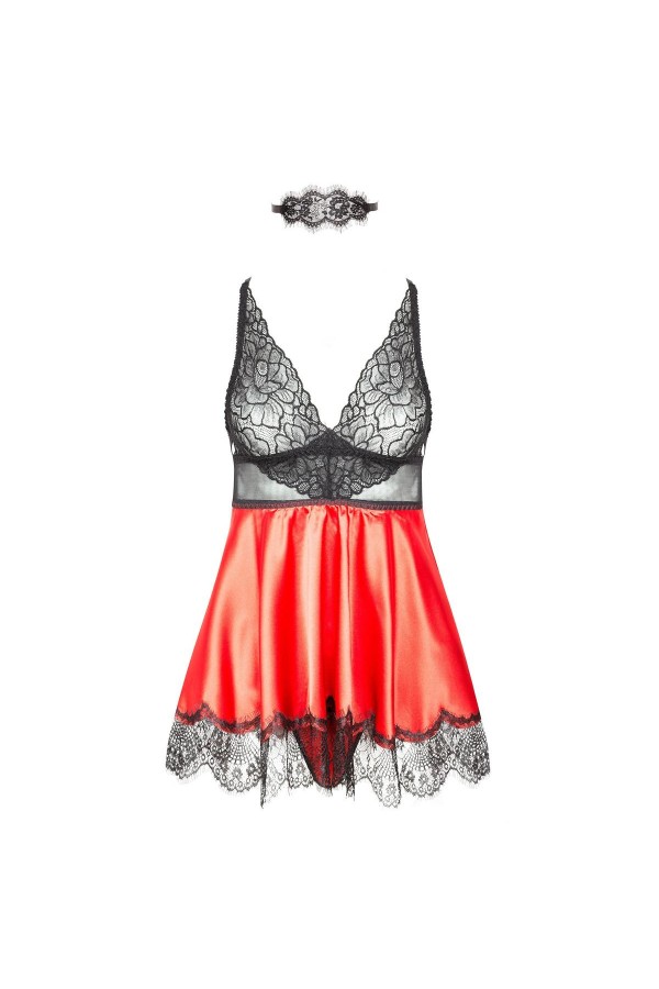 Eve Chemise rot von Beauty Night Fashion kaufen | Fesselliebe