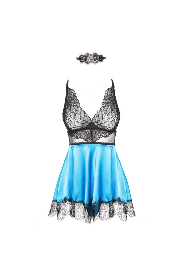 Eve Chemise türkis von Beauty Night Fashion kaufen | Fesselliebe