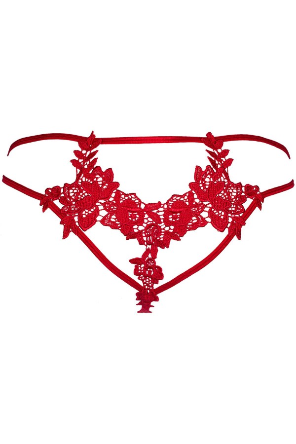 String rot V-8868 von Axami kaufen | Fesselliebe