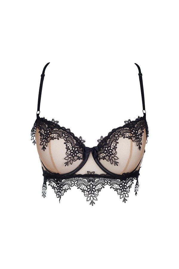 BH schwarz V-8901 von Axami kaufen | Fesselliebe