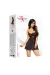 Leslie Chemise Schwarz von Beauty Night Fashion