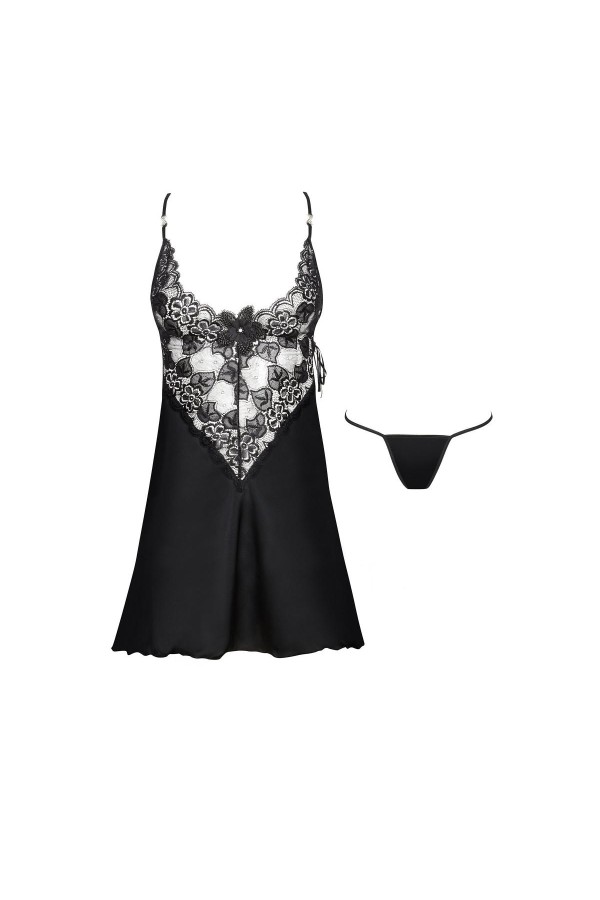 Leslie Chemise schwarz von Beauty Night Fashion kaufen | Fesselliebe