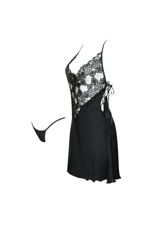 Leslie Chemise schwarz von Beauty Night Fashion kaufen | Fesselliebe