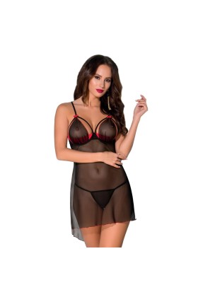 Cyra Chemise schwarz von Avanua kaufen | Fesselliebe