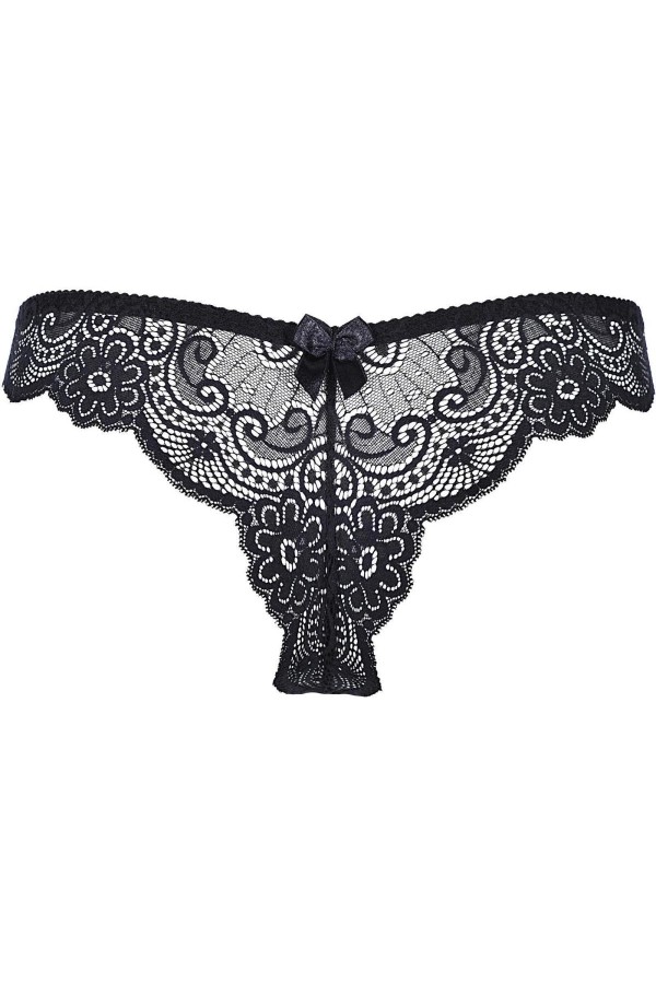 String schwarz V-9025 von Axami kaufen | Fesselliebe