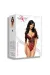 Evangelina Body Schwarz-Rot von Beauty Night Fashion