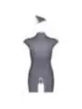 Stewardess 3er Kostüm Grau von Obsessive kaufen - Fesselliebe