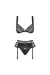 Heartina 3er Set Schwarz von Obsessive