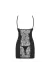 Heartina Chemise & Tanga schwarz von Obsessive