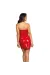 Kleid rot V-9119 von Axami