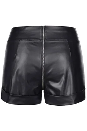 Shorts schwarz V-9153 von Axami