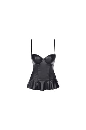 Korsett schwarz V-9197 von Axami kaufen | Fesselliebe