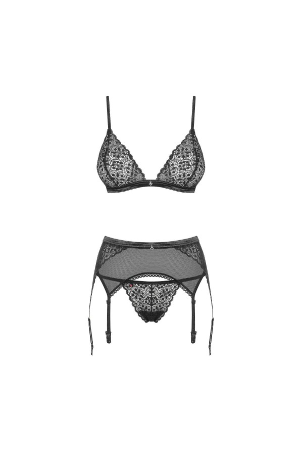 Shibu 3er Set schwarz von Obsessive kaufen | Fesselliebe