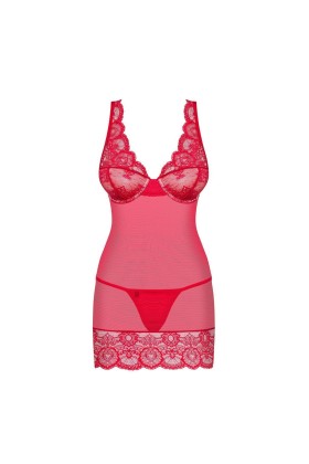 Chemise & Tanga rot 853-Che-3 von Obsessive kaufen | Fesselliebe