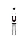 Bunny Suit 4er Schwarz von Obsessive kaufen - Fesselliebe