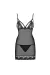 Wonderia Chemise & Tanga Schwarz von Obsessive