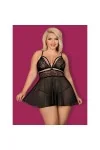 Babydoll & Tanga Schwarz Size Plus 838-Bab-1 von Obsessive Size Plus kaufen - Fesselliebe