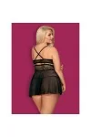 Babydoll & Tanga Schwarz Size Plus 838-Bab-1 von Obsessive Size Plus kaufen - Fesselliebe