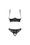 Letica 2er Set mit Offenen Cups Schwarz von Obsessive kaufen - Fesselliebe