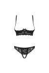 Letica 2er Set mit Offenen Cups Schwarz von Obsessive kaufen - Fesselliebe