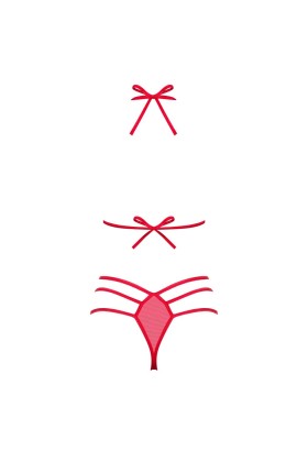 Giftella 2er Set rot von Obsessive kaufen | Fesselliebe
