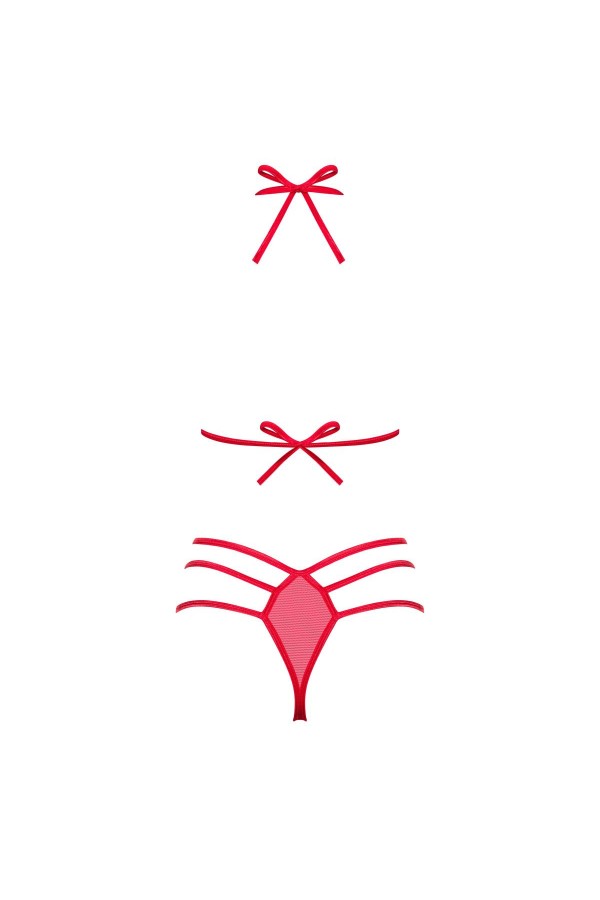 Giftella 2er Set rot von Obsessive kaufen | Fesselliebe