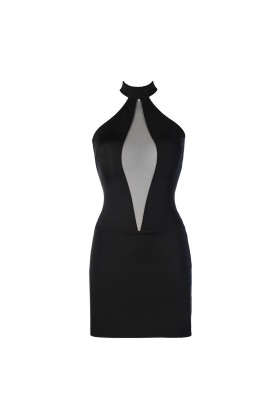 Kleid schwarz V-9269 von Axami kaufen | Fesselliebe