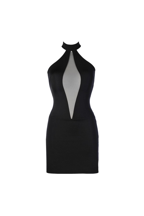 Kleid schwarz V-9269 von Axami kaufen | Fesselliebe