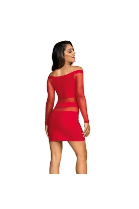 Kleid rot V-9299 von Axami