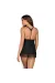 Chiccanta Babydoll & Tanga schwarz von Obsessive