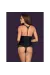 Chiccanta offener Schritt Body schwarz von Obsessive