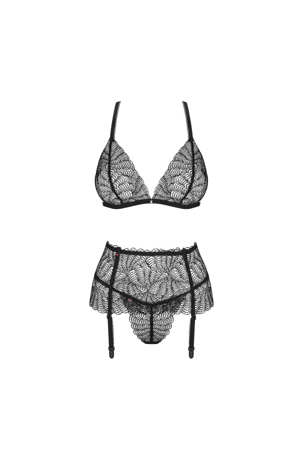 Chiccanta 3er Set schwarz von Obsessive kaufen | Fesselliebe