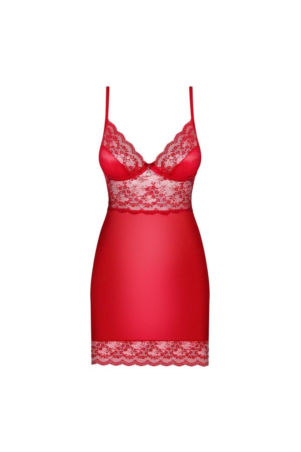 Lovica Chemise & Tanga rot von Obsessive kaufen | Fesselliebe