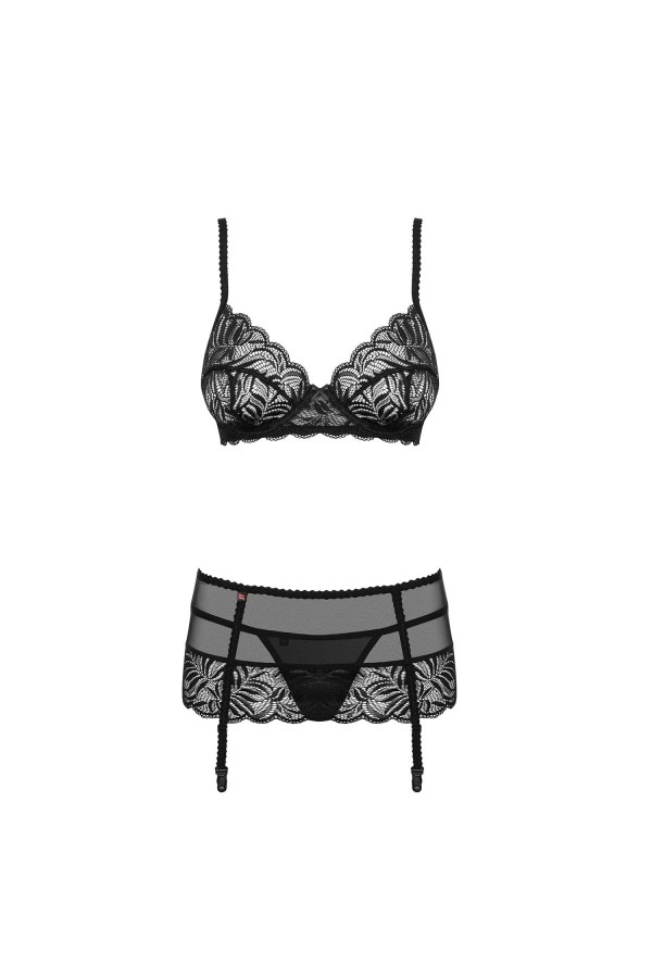 Contica 3er Set schwarz von Obsessive kaufen | Fesselliebe