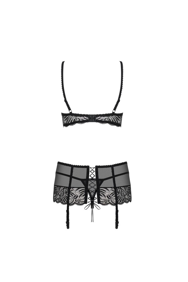 Contica 3er Set schwarz von Obsessive kaufen | Fesselliebe