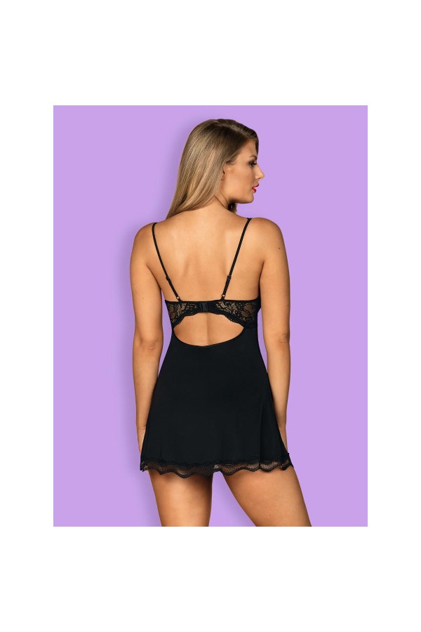 Luvae Babydoll & Tanga schwarz von Obsessive kaufen | Fesselliebe